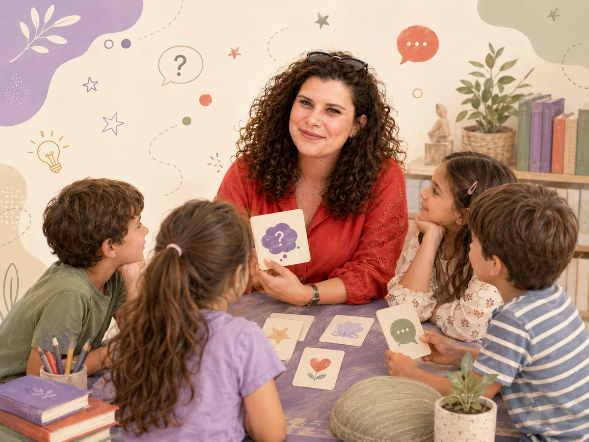Çocuklar için P4C atölyesi görseli
